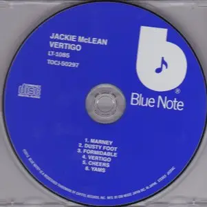 Jackie McLean - Vertigo (1963) {Blue Note Japan BNLT Series TOCJ-50297 rel 2012}