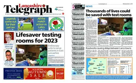 Lancashire Telegraph (Burnley, Pendle, Rossendale) – October 12, 2022