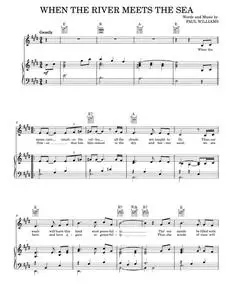 When the River Meets the Sea - Paul Williams (Piano-Vocal-Guitar)
