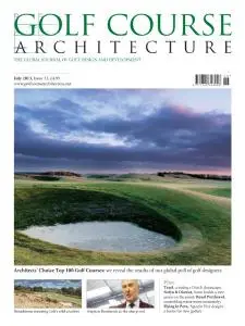 Golf Course Architecture - Issue 33 - July 2013