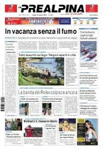 La Prealpina - 14 Agosto 2017