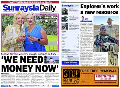 Sunraysia Daily – November 08, 2019