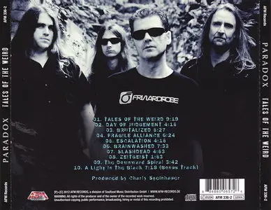Paradox - Tales Of The Weird (2012) Re-up