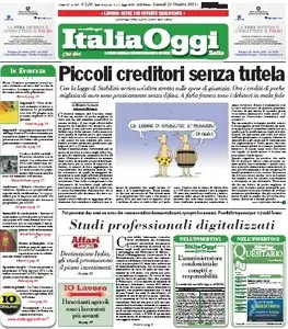 Italia Oggi 21 ottobre 2013
