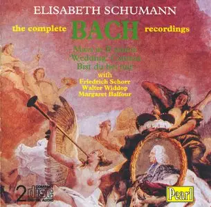 Elisabeth Schumann · The Complete Bach Recordings [1927-1939] [Re-up]