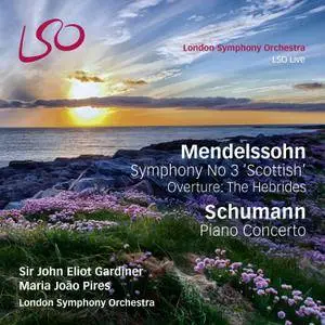 LSO, John Eliot Gardiner - Mendelssohn: Symphony No 3; Schumann: Piano Concerto (2014) [Official Digital Download 24/96]