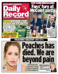 Daily Record - 8 Tuesday, April 2014