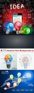 Vectors - Business Ideas Backgrounds 21