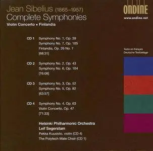 Leif Segerstam - Sibelius: Complete Symphonies, Violin Concerto, Finlandia (2005)