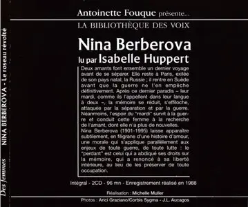 Nina Berberova, "Le roseau révolté"