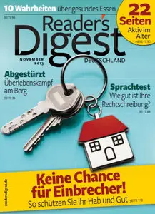 Readers Digest Deutschland Magazin November No 11 2013