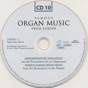 Various Artists - Famous Organ Music from Europe (2013) {10CD Box Set Ars Musici 233793}