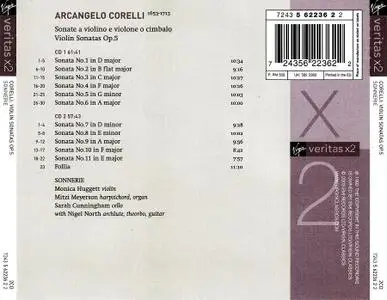 Sonnerie, Nigel North - Corelli: Violin Sonatas Op.5 (2003)