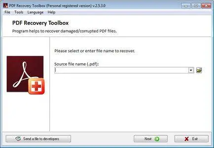 PDF Recovery Toolbox 2.7.15.0 Multilingual Portable