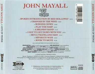 John Mayall - Lots Of People (1977)