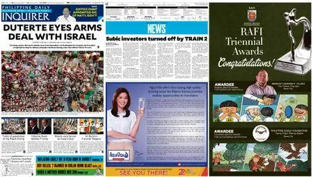 Philippine Daily Inquirer – September 03, 2018