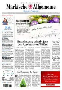 Märkische Allgemeine Ruppiner Tageblatt - 22. Dezember 2017