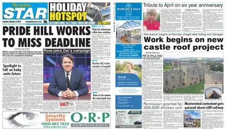 Shropshire Star Shrewsbury Edition – October 09, 2018