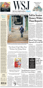 The Wall Street Journal – 11 April 2020