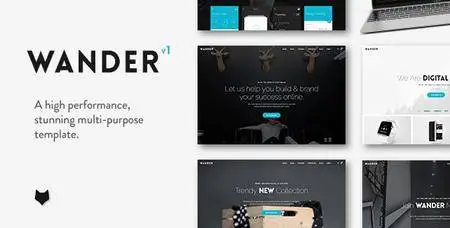 ThemeForest - Wander v1.1.2 - The Multi-Purpose Template (Update: 23 January 18) - 15765985