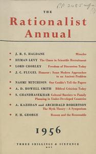 New Humanist - The Rationalist Annual, 1956