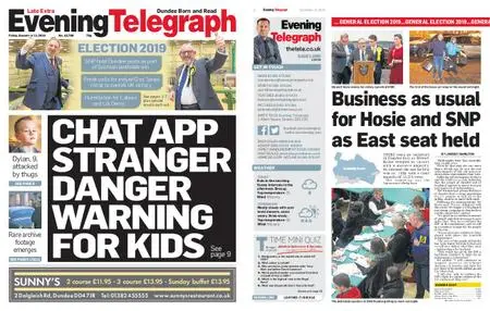 Evening Telegraph Late Edition – December 13, 2019