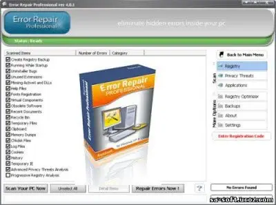 Error Repair Professional v4.0.6
