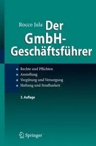 Der GmbH-Geschäftsführer: Rechte und Pflichten, Anstellung, Vergütung und Versorgung, Haftung und Strafbarkeit