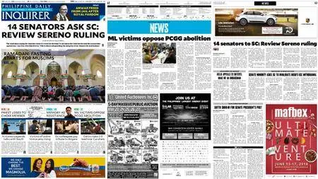 Philippine Daily Inquirer – May 17, 2018