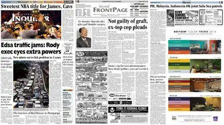 Philippine Daily Inquirer – June 21, 2016