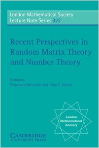 Recent Perspectives in Random Matrix Theory and Number Theory (repost)
