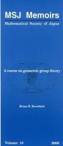 A Course on Geometric Group Theory