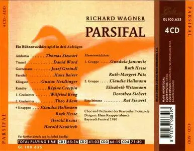 Wagner - Parsifal (Hans Knappertsbusch, 1960): Box Set 4CDs (2000)