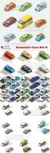 Vectors - Isometric Cars Set 8