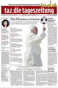 Tageszeitung TAZ vom 23 Oktober 2014