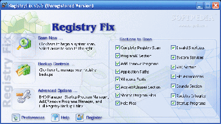 RegistryFix ver. 6