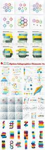 Vectors - Option Infographics Elements 73