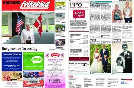 Hadsund Folkeblad – 18. juli 2017