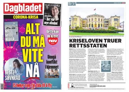 Dagbladet – 21. mars 2020