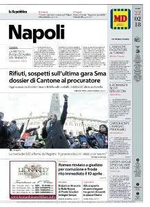 la Repubblica Napoli - 22 Febbraio 2018