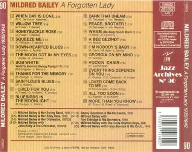 Mildred Bailey - A Forgotten Lady (1996)