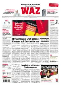 WAZ Westdeutsche Allgemeine Zeitung Duisburg-Nord - 16. Mai 2019