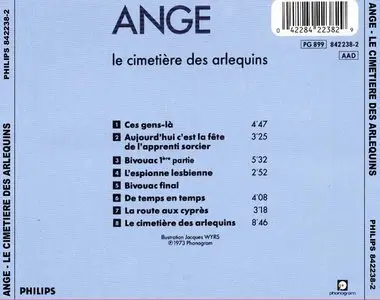 Ange - Le Cimetiere des Arlequinsr (1973)