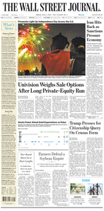 The Wall Street Journal – 05 July 2019