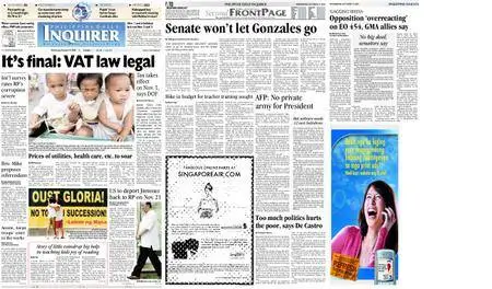 Philippine Daily Inquirer – October 19, 2005