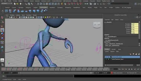 Animating Between IK and FK Systems in Maya
