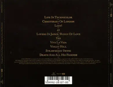 Coldplay - Viva La Vida or Death and All His Friends (2008)
