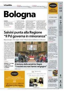 la Repubblica Bologna - 16 Marzo 2018