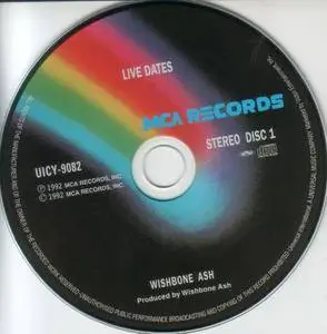 Wishbone Ash - Live Dates (1973) {2001, Remastered, Japan}