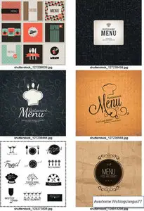Shutterstock - Restaurant Menu Collection